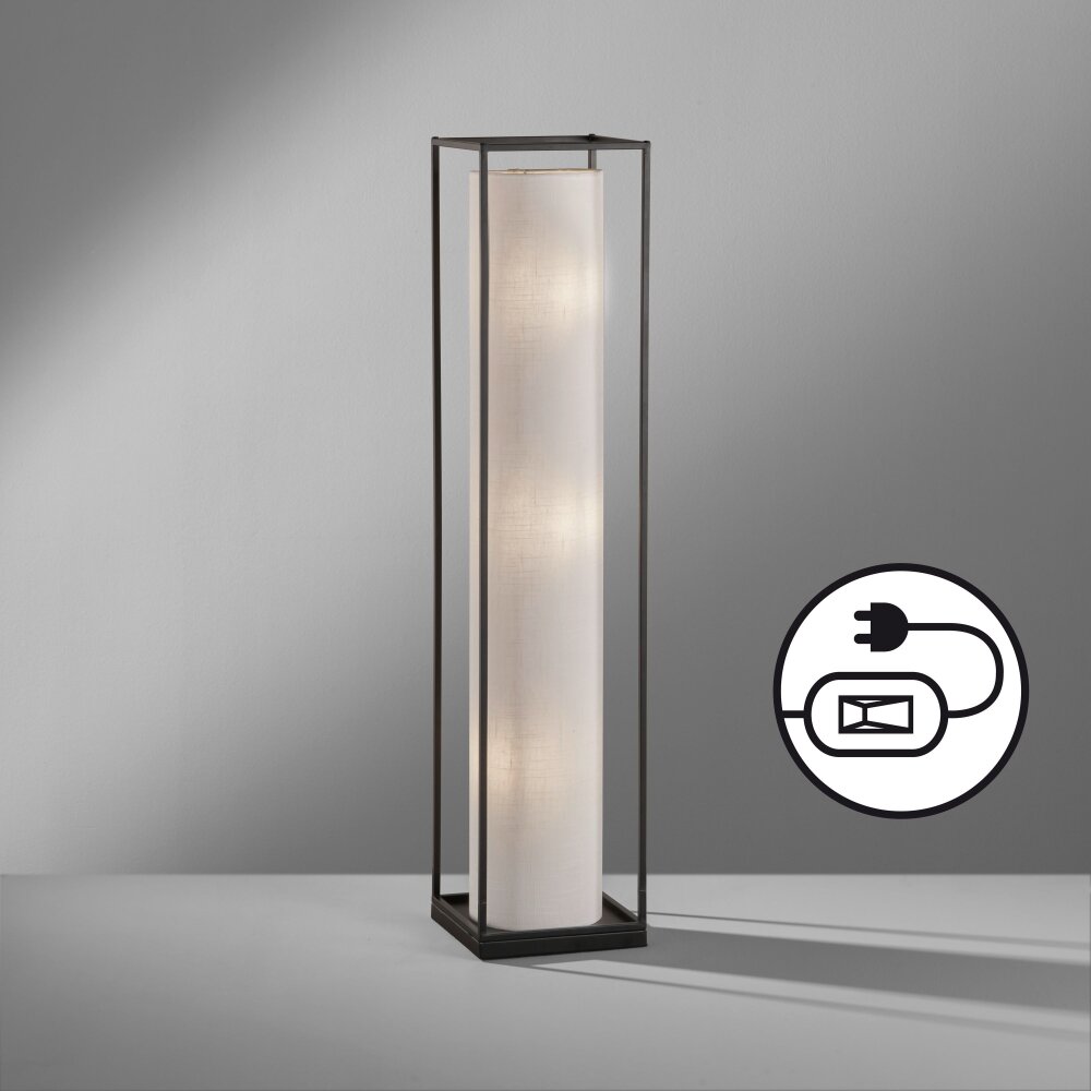 Fischer & Honsel Thor Stehleuchte Schwarz, 3-flammig main product photo