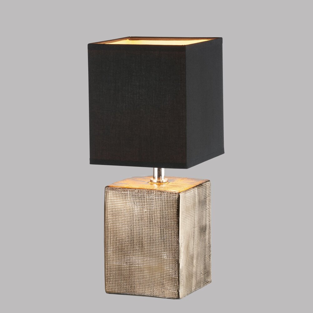 Fischer & Honsel Ouro Tischleuchte Bronze, 1-flammig main product photo