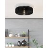 Eglo PALOMBAIA Deckenleuchte Schwarz, 1-flammig