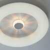 LeuchtenDirekt VERTIGO Deckenleuchte LED Weiß, 1-flammig, Fernbedienung
