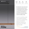 Paul Neuhaus PURE-MOTO-RISE Pendelleuchte LED Holzoptik, Schwarz, 3-flammig, Fernbedienung