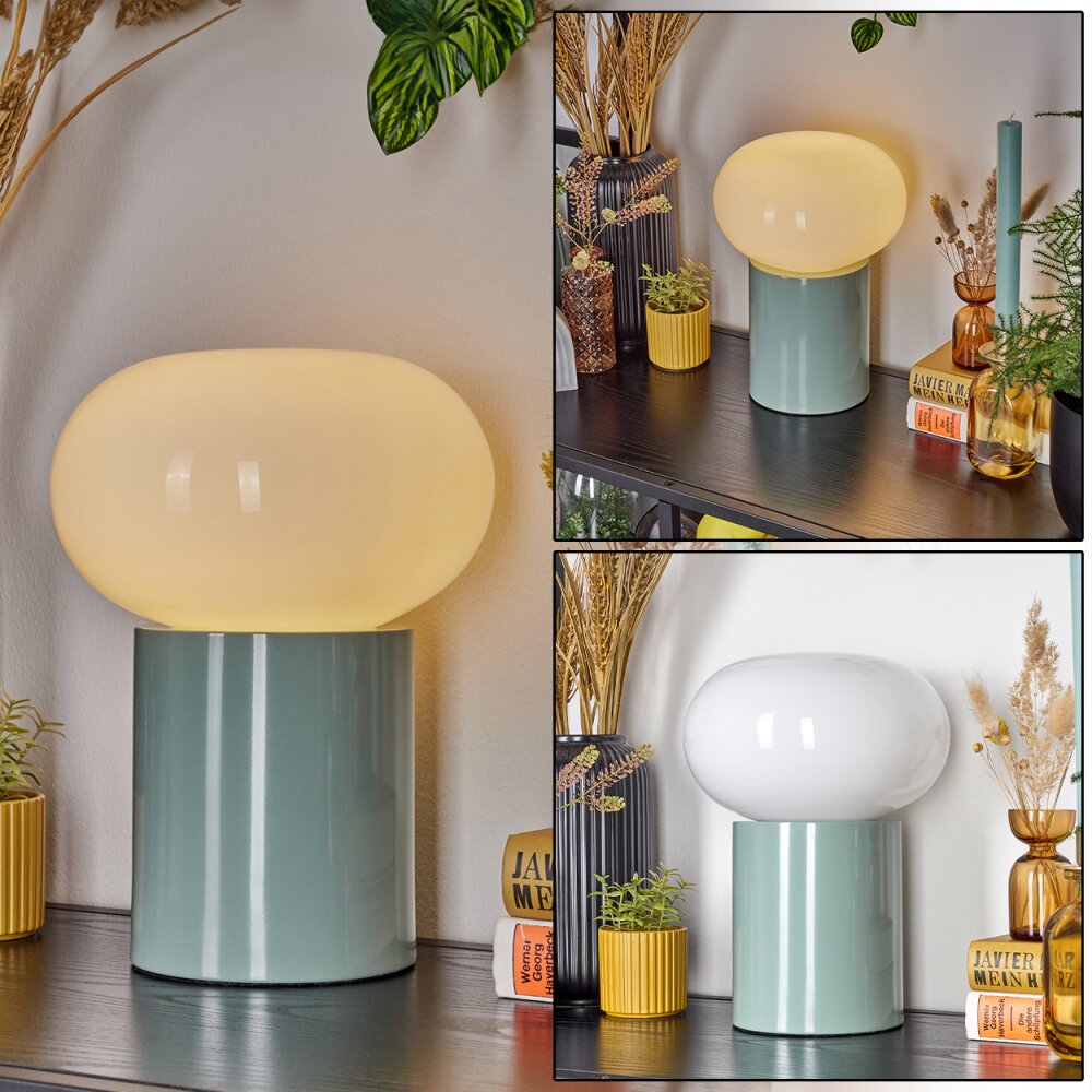 Godrie Tischleuchte Blau, 1-flammig main product photo