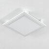 Crum Deckenpanel LED Weiß, 1-flammig, Fernbedienung