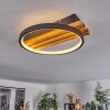 Rodekro Deckenleuchte LED Naturfarben, Schwarz, 1-flammig