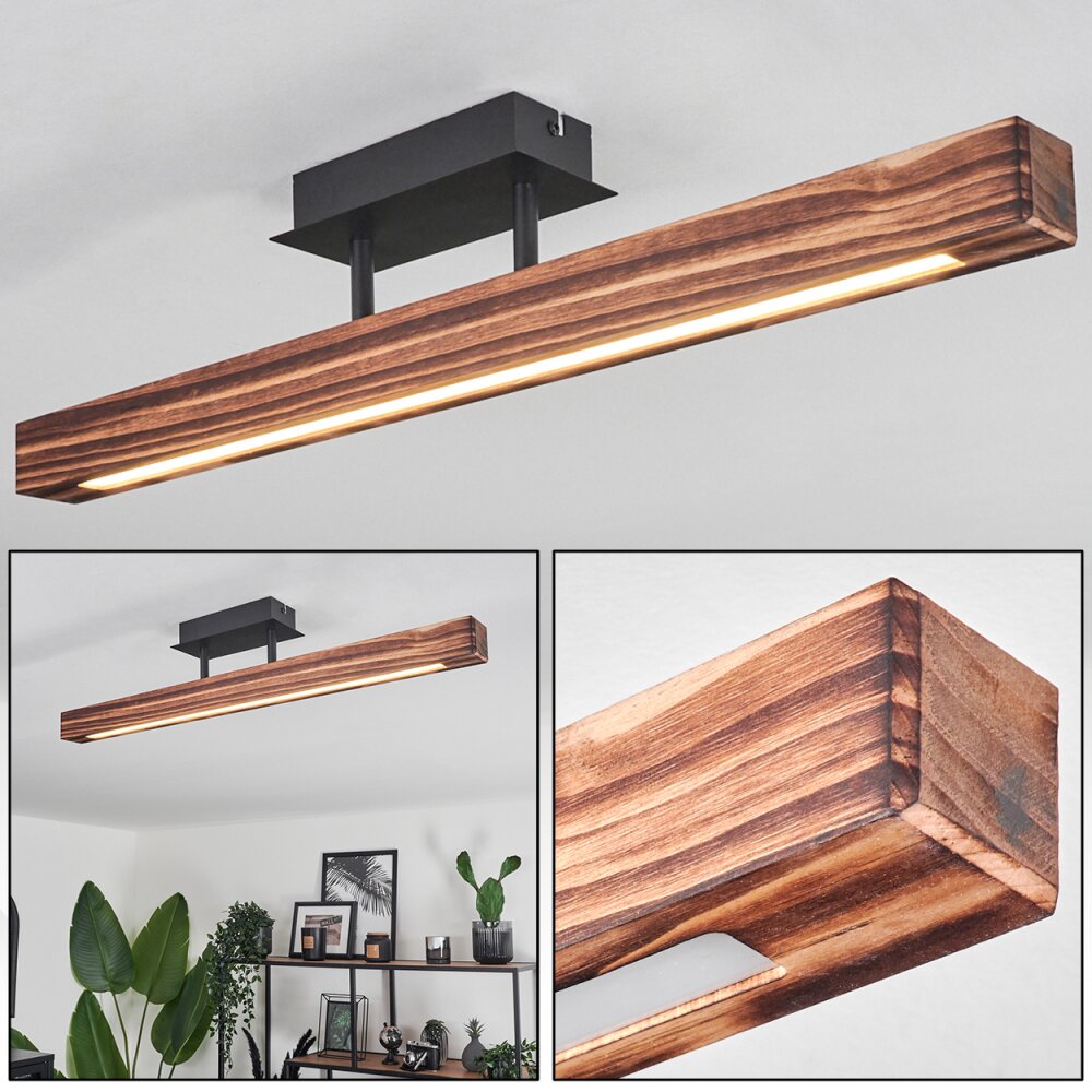 Barron Deckenleuchte LED Schwarz, 1-flammig main product photo