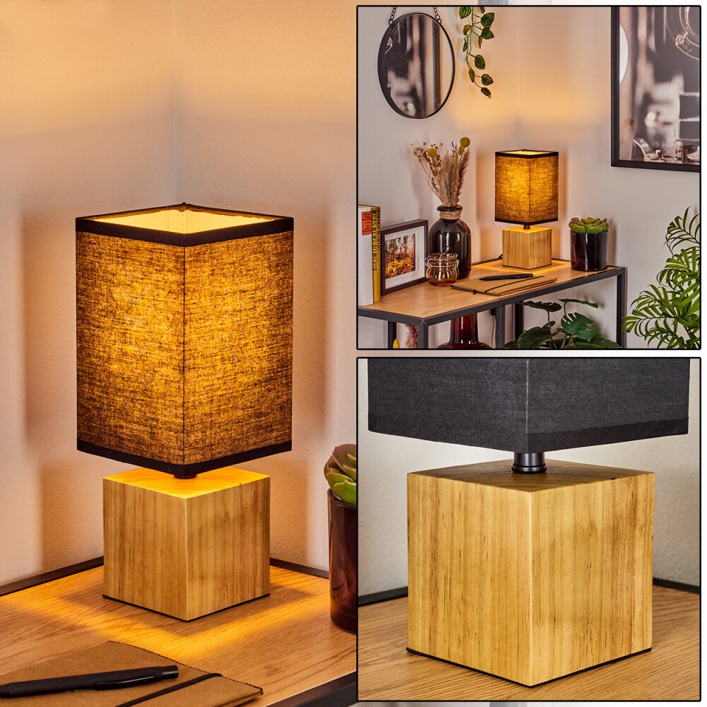 Talco Tischleuchte Naturfarben, 1-flammig main product photo
