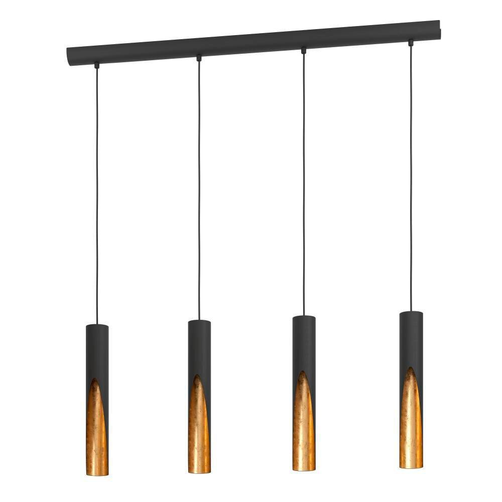 Eglo BARBOTTO Hängeleuchte LED Gold, Schwarz, 4-flammig main product photo