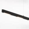 Steinhauer Bloc Pendelleuchte LED Schwarz, 11-flammig