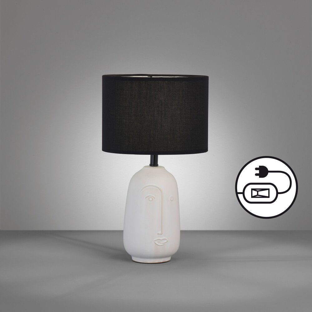 Fischer & Honsel Face Tischleuchte Weiß, 1-flammig main product photo