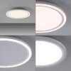 Leuchten Direkt BEDGING Deckenpanel LED Weiß, 2-flammig