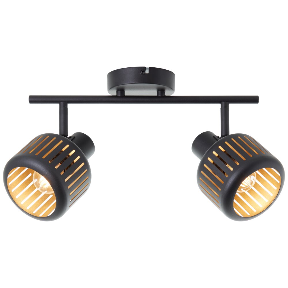Brilliant Tyas Deckenleuchte Schwarz, 2-flammig main product photo