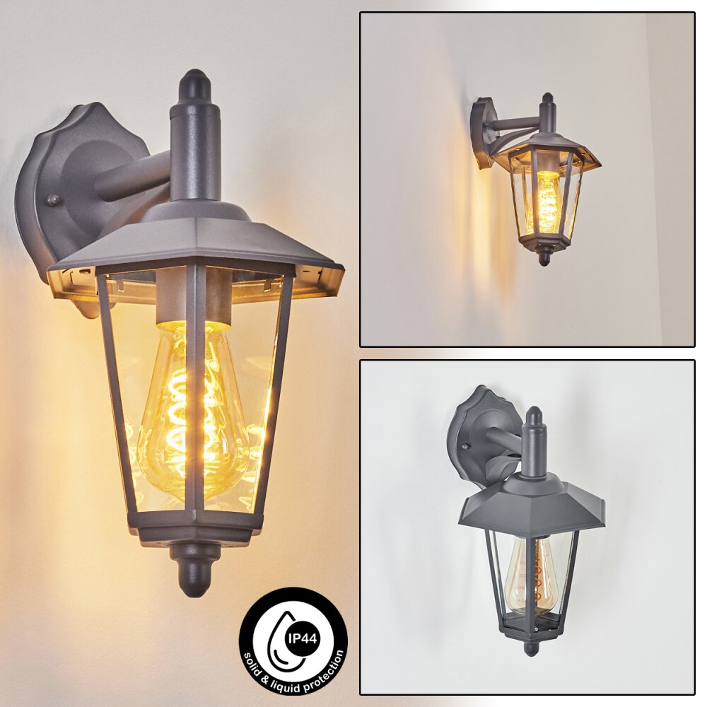 Moskau Außenwandleuchte Anthrazit, 1-flammig main product photo