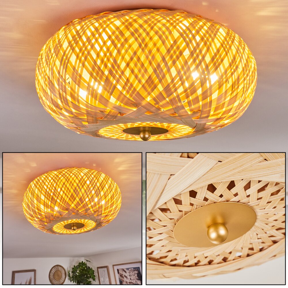 Bauro Deckenleuchte Messing, 2-flammig main product photo