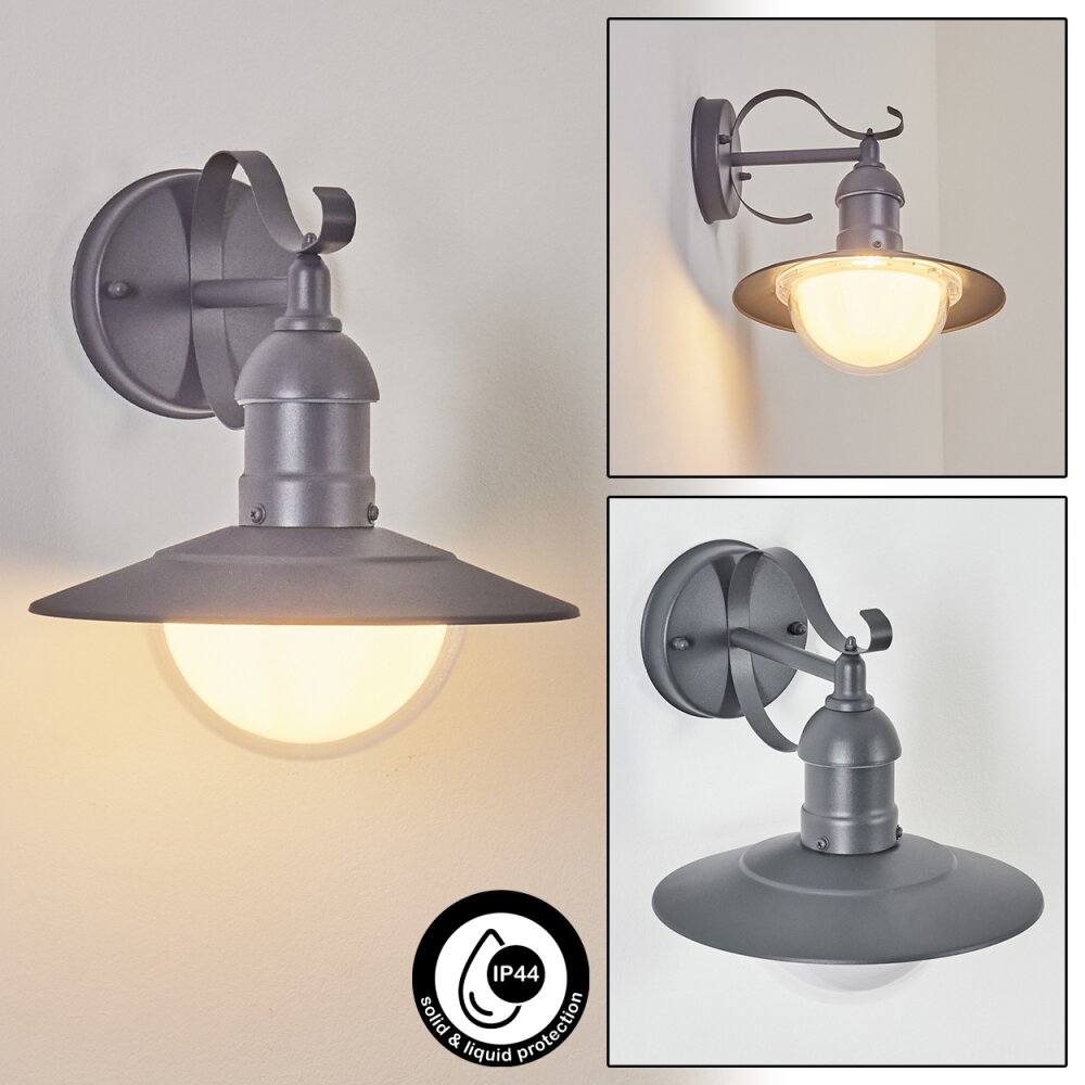 Broni Außenwandleuchte Anthrazit, 1-flammig main product photo