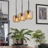 Lauden Hängeleuchte Glas 15 cm Bernsteinfarben, 3-flammig