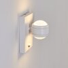 Borlo Außenwandleuchte LED Weiß, 2-flammig, Bewegungsmelder