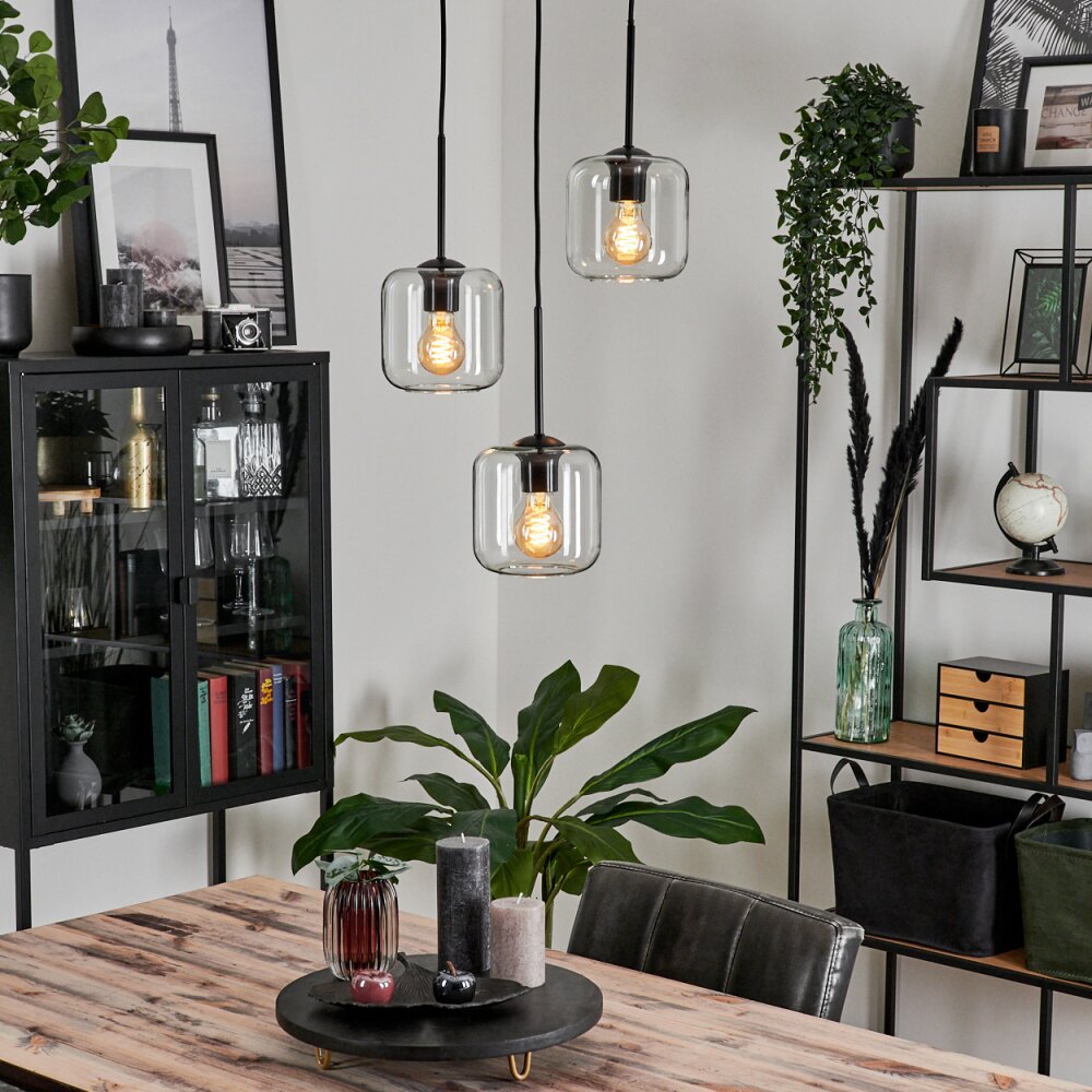 Lauden Hängeleuchte Glas 15 cm Klar, 3-flammig main product photo