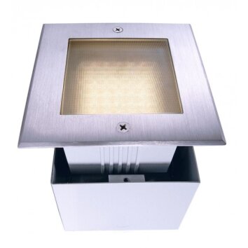 Deko Light Square 2 Bodeneinbauleuchte LED Silber, 1-flammig