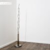Mapleton Stehlampe LED Nickel-Matt, 3-flammig, Fernbedienung