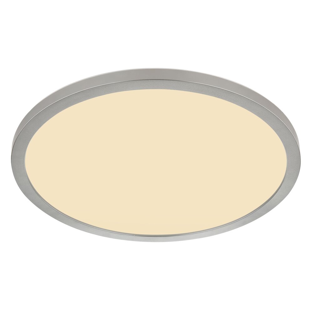 Globo SAPANA Deckenpanel LED Nickel-Matt, Weiß, 1-flammig main product photo