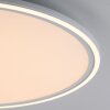 Leuchten Direkt EDGING Deckenpanel LED Weiß, 2-flammig, Fernbedienung