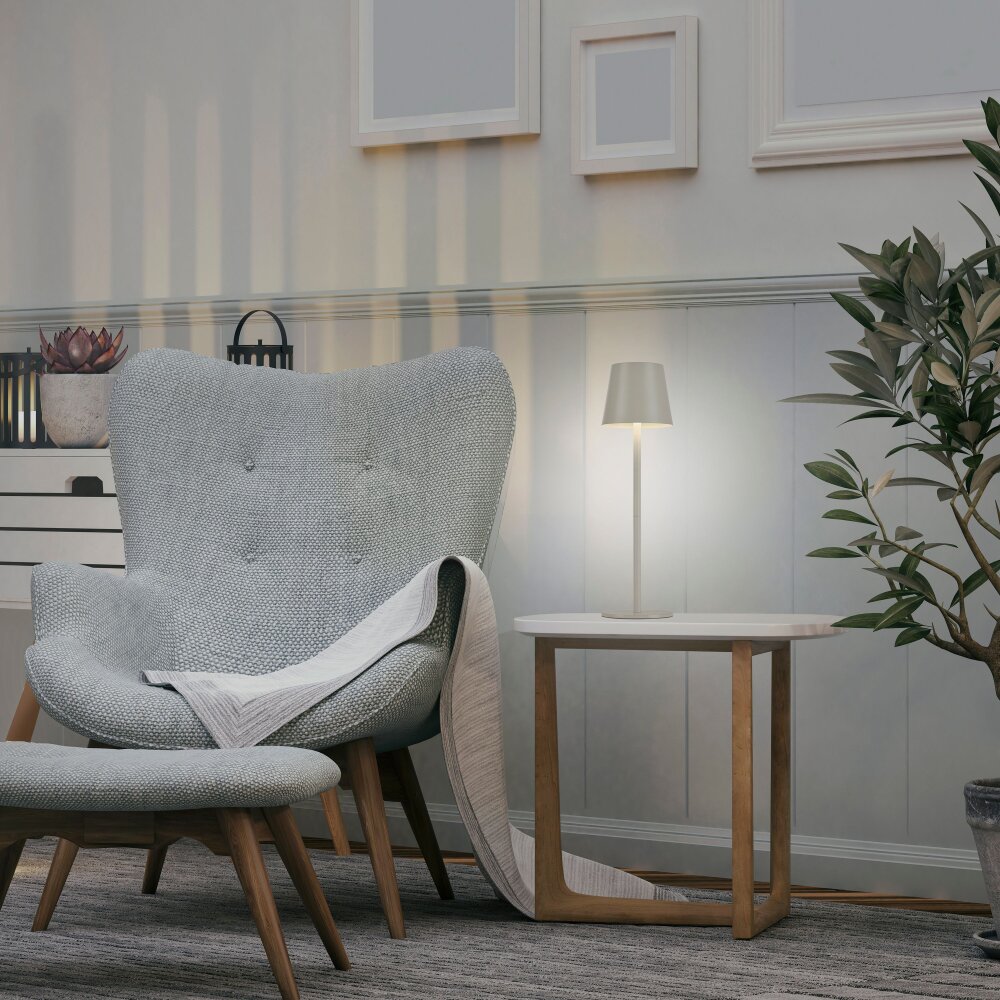 Leuchten Direkt EURIA Außentischleuchte LED Grau, 1-flammig main product photo