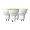 Philips Hue 4er Set GU10 LED 5 Watt 2200-6500 Kelvin 350 Lumen