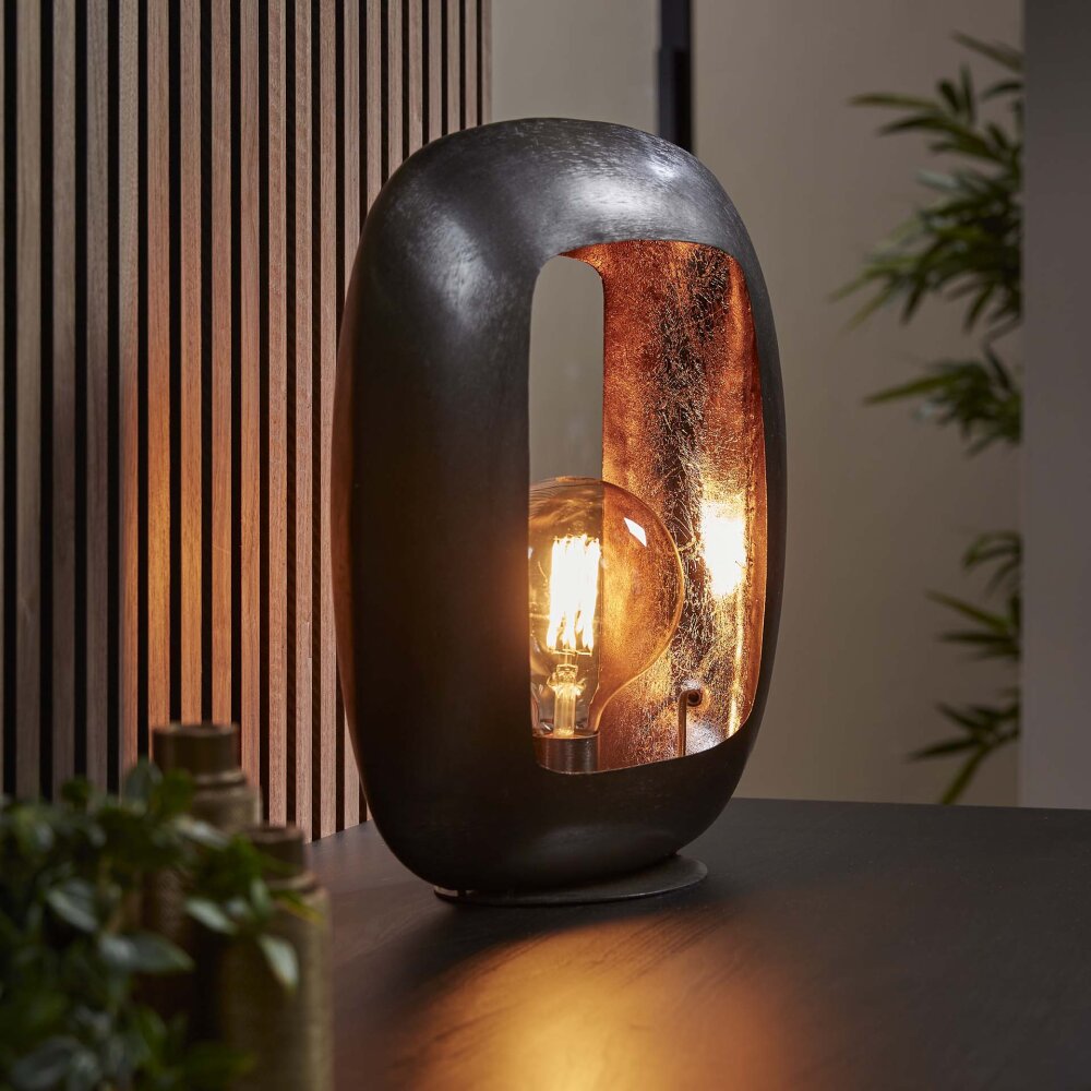 Arch Tischleuchte Nickel-Matt, Schwarz, 1-flammig main product photo
