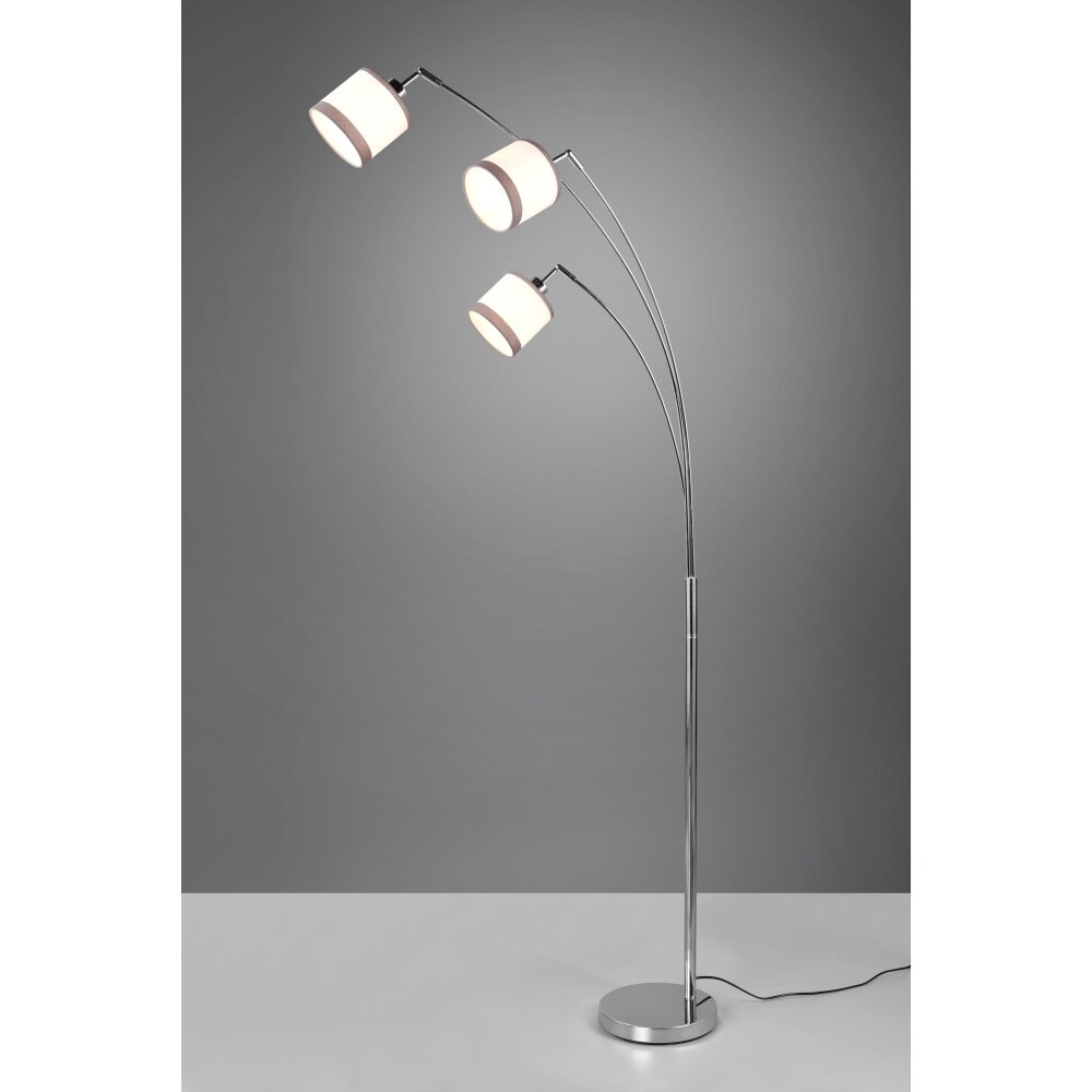 Reality DAVOS Stehleuchte Chrom, 3-flammig main product photo