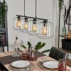 Lauden Pendelleuchte Glas 20cm Klar, 4-flammig
