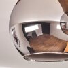 Montgomery Deckenleuchte Glas 15cm Schwarz, 3-flammig