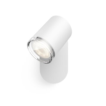 Philips Hue White Amb. Adore Wandleuchte LED Weiß, 1-flammig, Fernbedienung