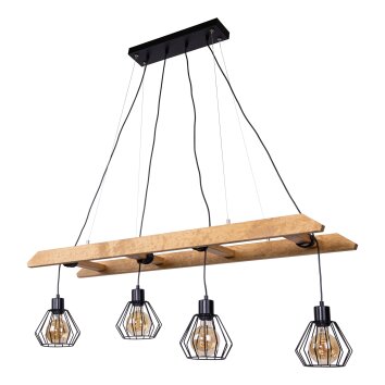 Amaichá Pendelleuchte Naturfarben, 4-flammig