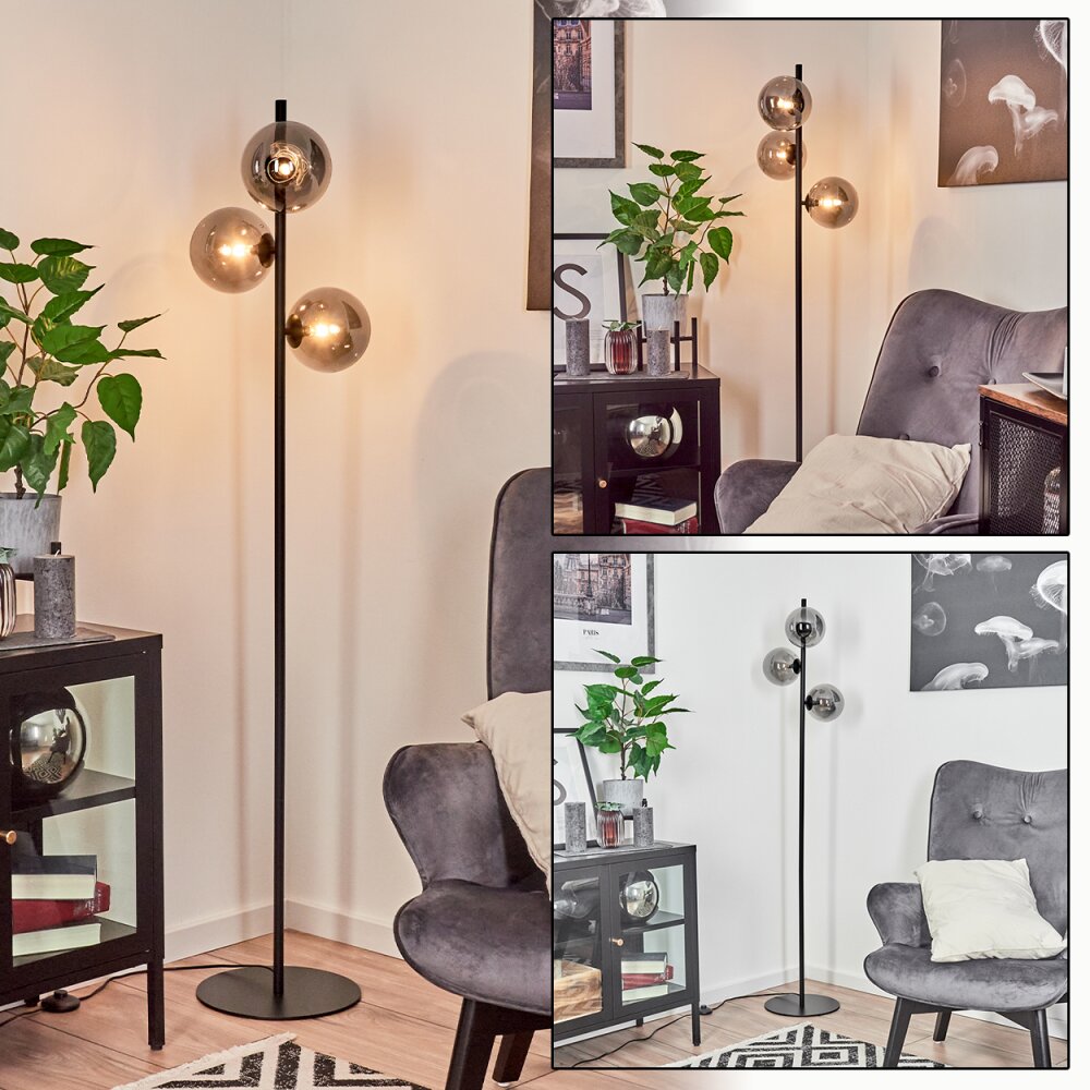 Remaisnil Stehleuchte Schwarz, 3-flammig main product photo