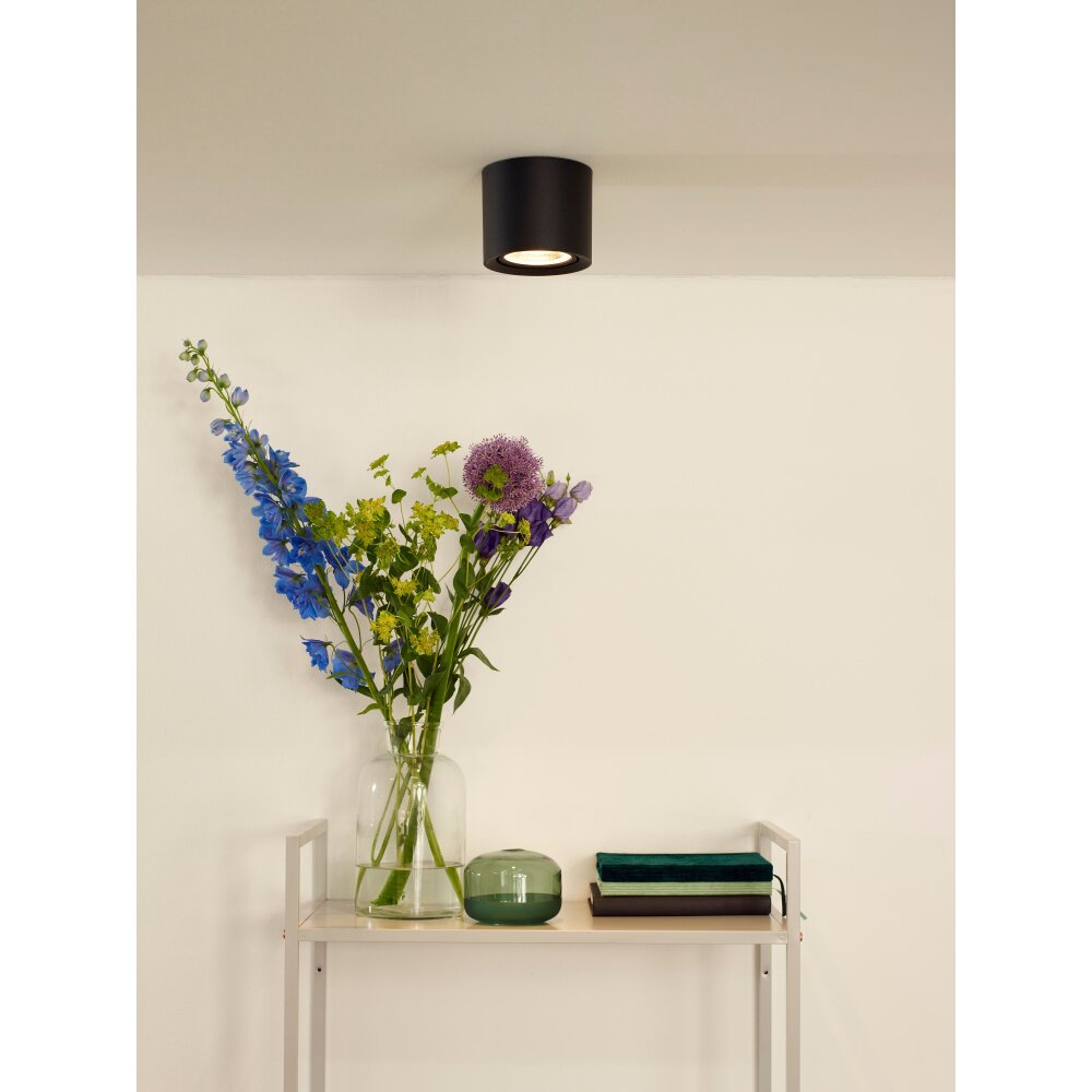Lucide FEDLER Downlight Schwarz, 1-flammig main product photo