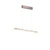 Trio Merton Pendelleuchte LED Nickel-Matt, 3-flammig