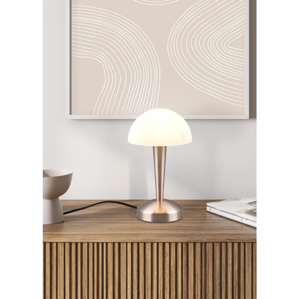 Reality CANARIA Tischleuchte LED Nickel-Matt, 1-flammig main product photo