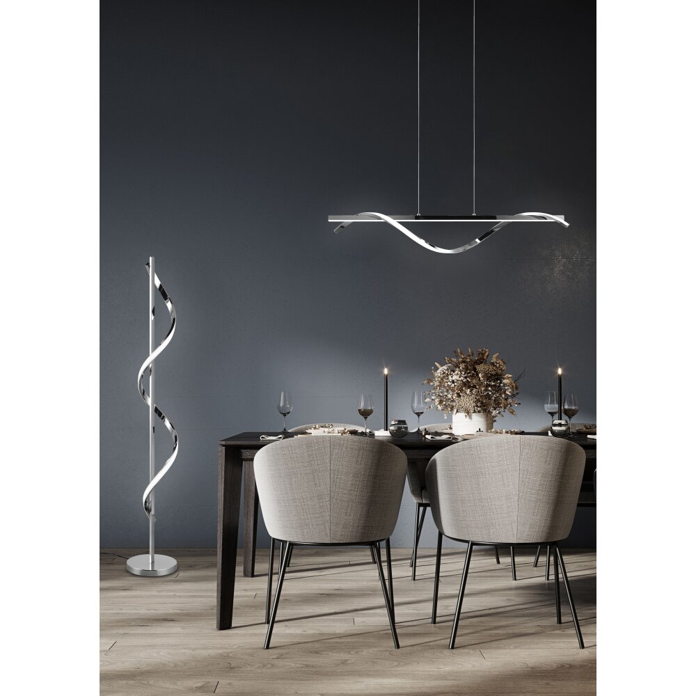 Reality Isabel Stehleuchte LED Chrom, 1-flammig main product photo