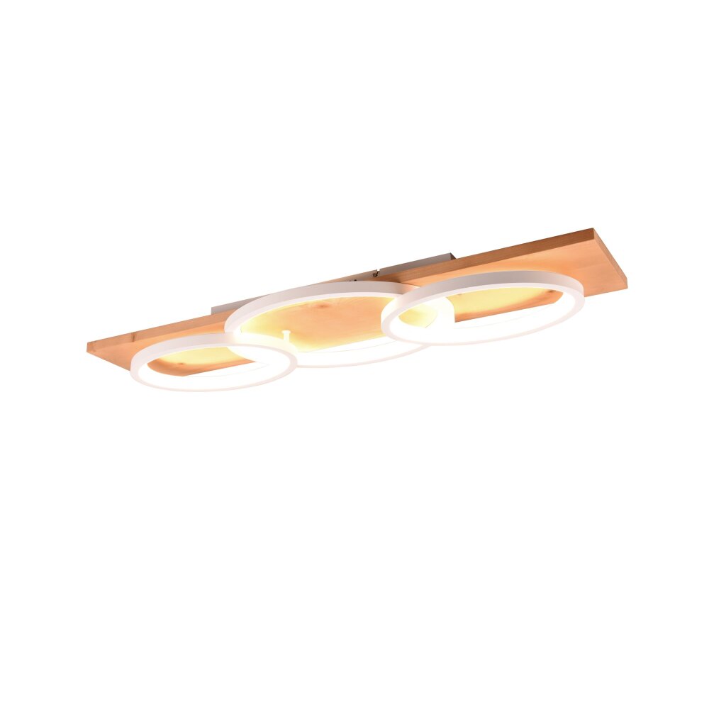 Trio Barca Deckenleuchte LED Naturfarben, Weiß, 1-flammig main product photo