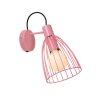 Lucide MACARONS Wandleuchte Rosa, 1-flammig