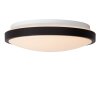 Lucide DASHER Deckenleuchte LED Schwarz, 1-flammig, Bewegungsmelder