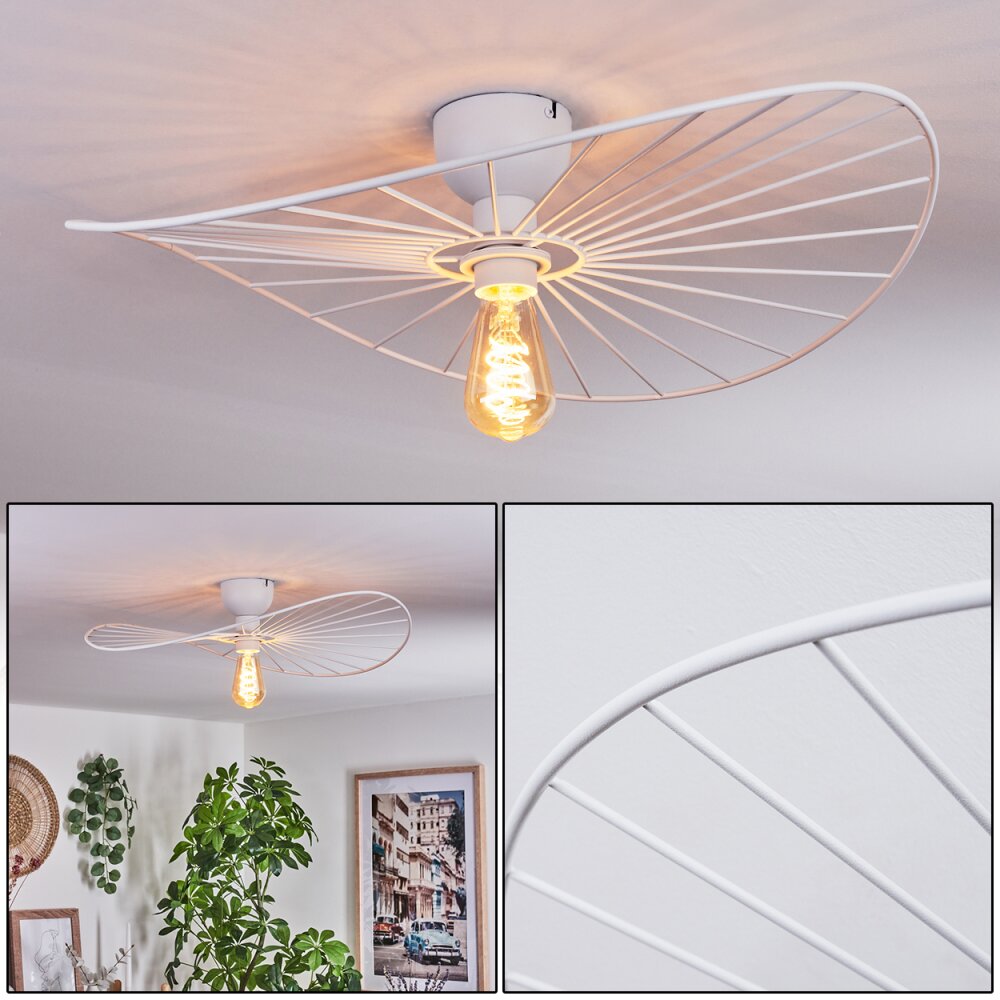 Cacor Deckenleuchte Weiß, 1-flammig main product photo
