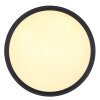 Globo BELISSA Deckenpanel LED Schwarz, 1-flammig