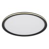 Globo BELISSA Deckenpanel LED Schwarz, 1-flammig