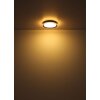 Globo BELISSA Deckenpanel LED Schwarz, 1-flammig