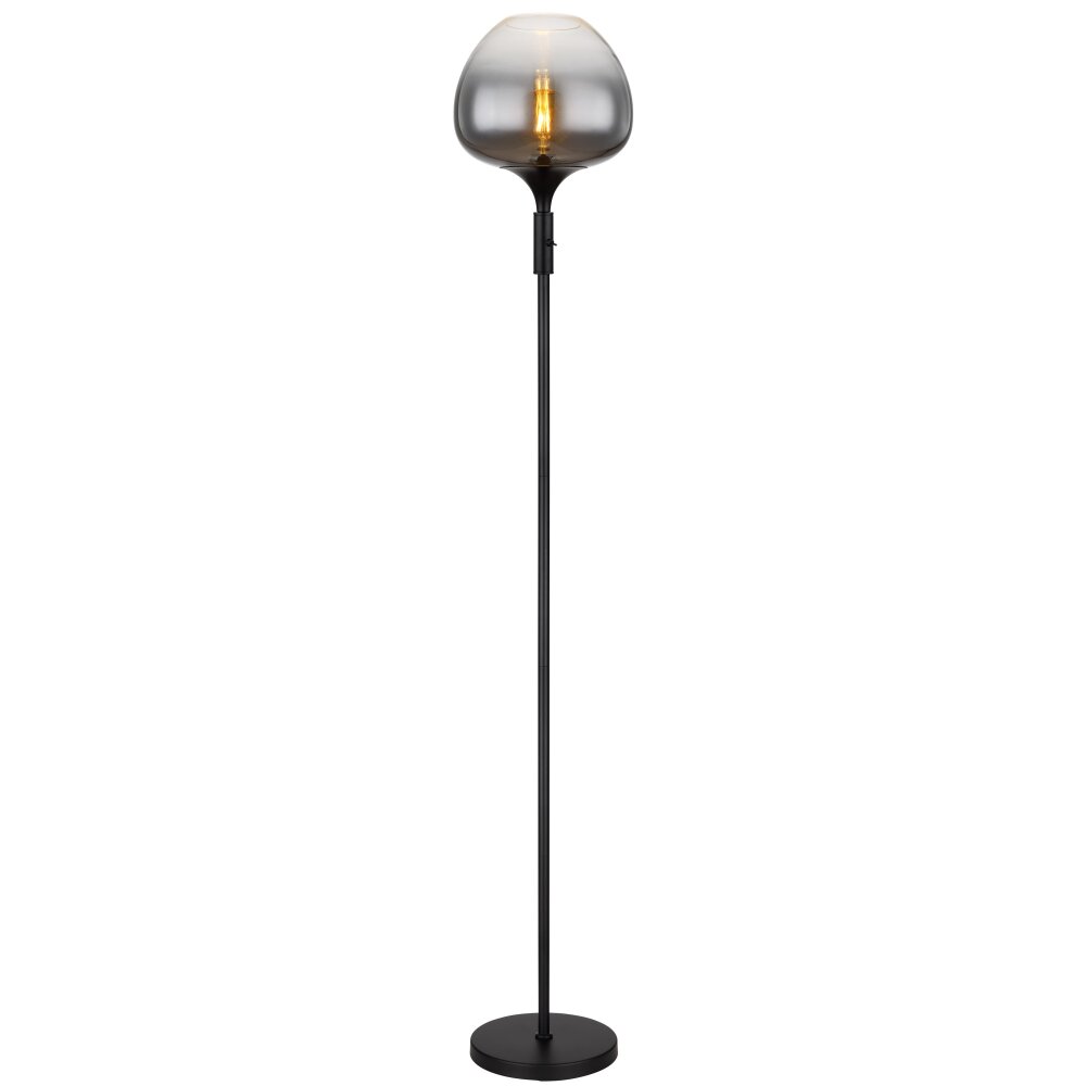 Globo MAXY Stehleuchte Schwarz, 1-flammig main product photo