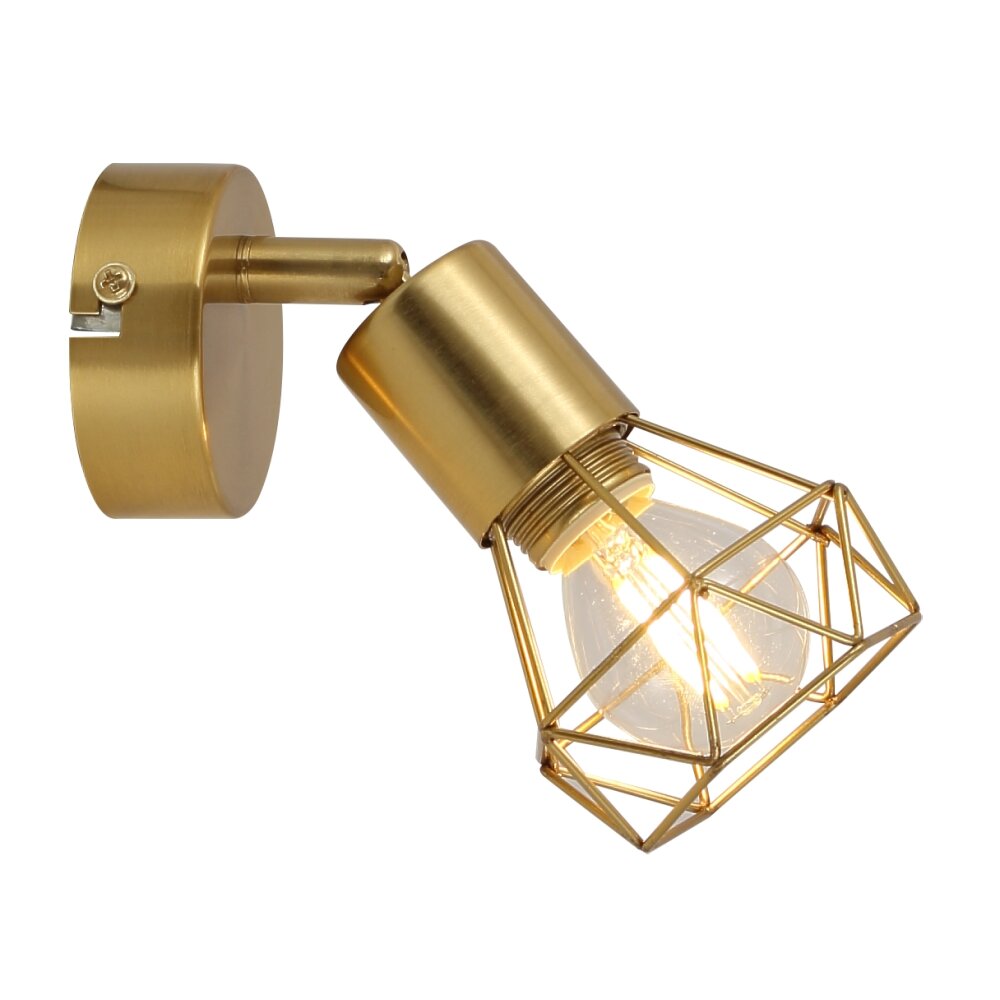 Globo XARA Wandleuchte Gold, 1-flammig main product photo