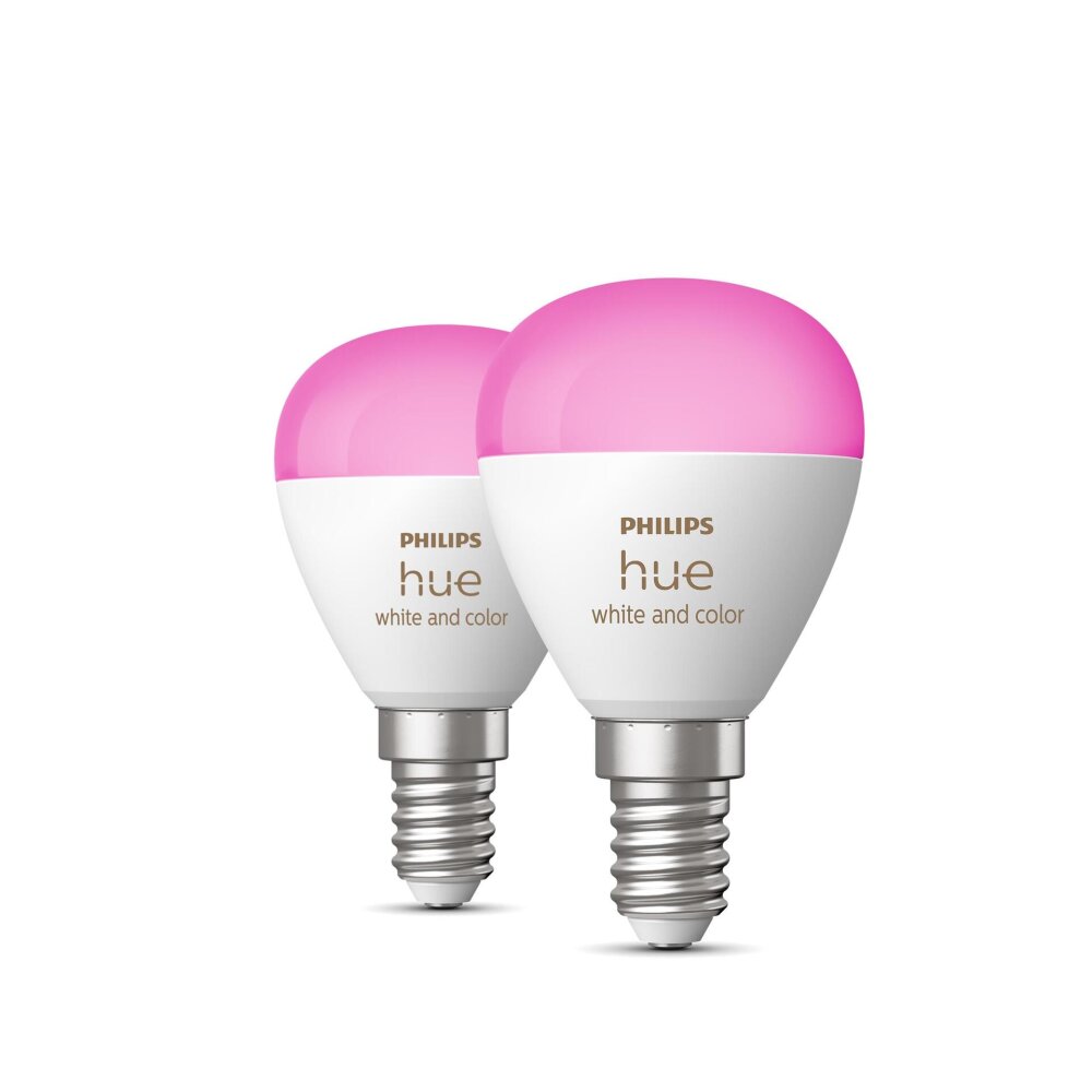 Philips Hue 2er Set E14 LED 5,1 Watt 4000 Kelvin 470 Lumen main product photo