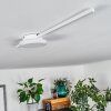 Amdal Deckenleuchte LED Weiß, 2-flammig