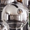 Koyoto Hängeleuchte Glas 25cm, 20cm, 15cm Klar, Rauchfarben, 8-flammig